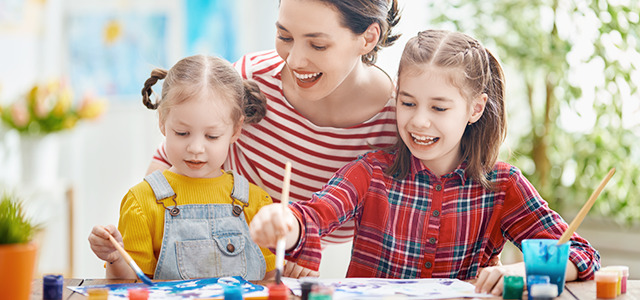 barnvakt kreativitet hos barn